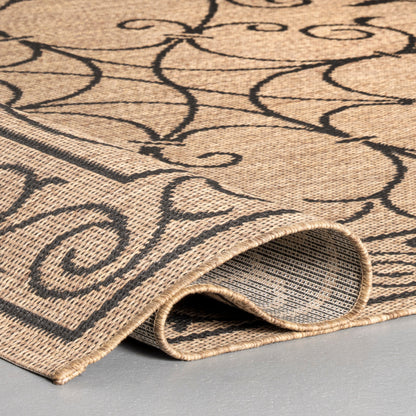 Tapis traditionnel d'intérieur/extérieur Nuloom Kathleen