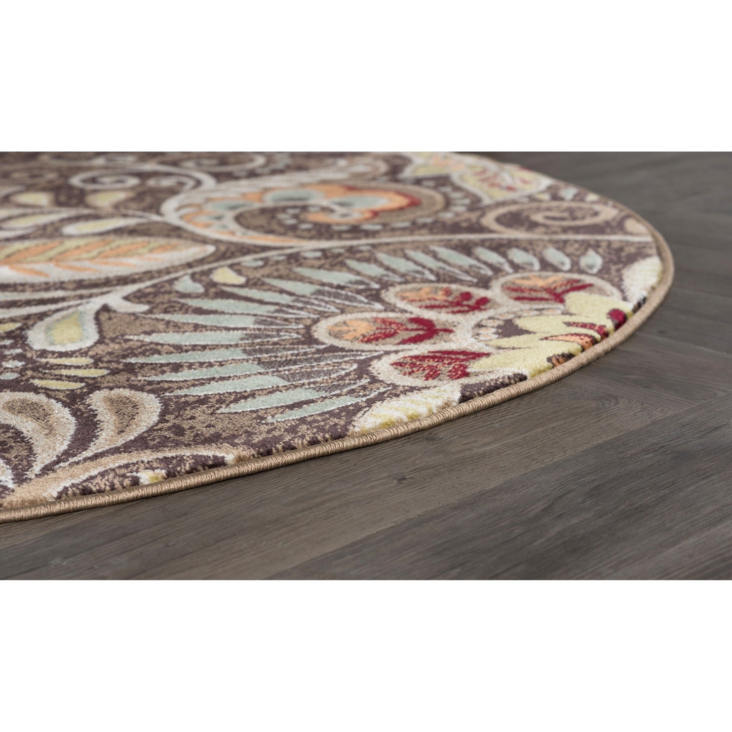 Caprice Mid-Century Modern Floral Indoor Area Rug