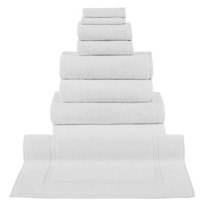 Ensemble de serviettes CTT 100 % coton turc, 8 ou 9 pièces, séchage rapide et absorbant