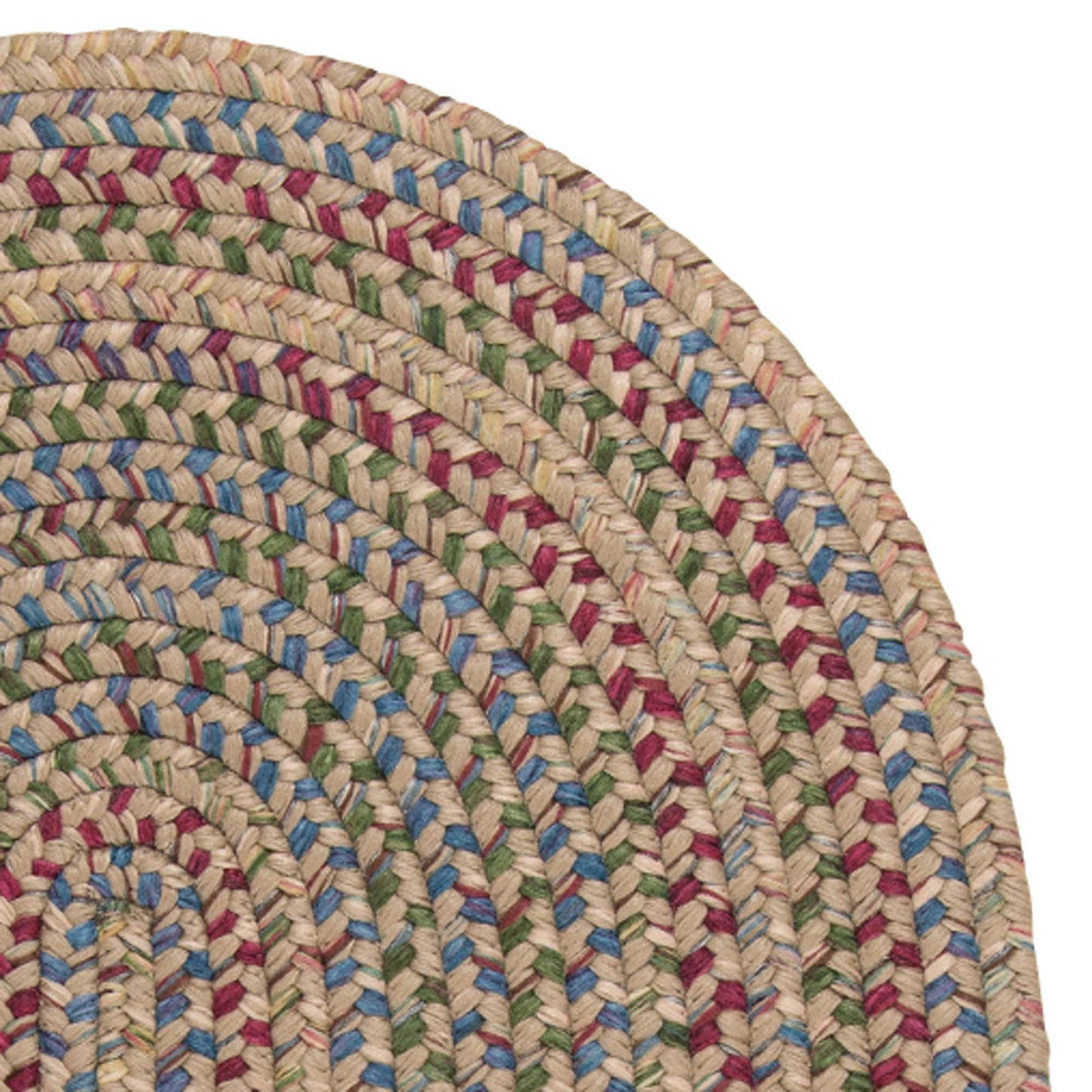 Colonial Mills Worley Rustic Braided Round Rug