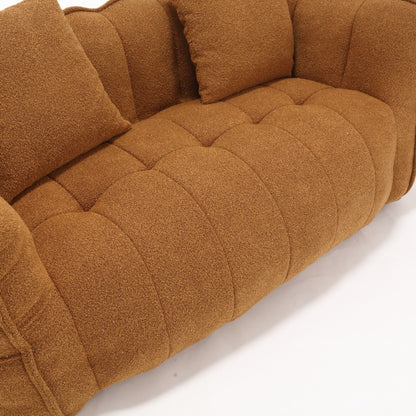 Comfortable square recliner sofa