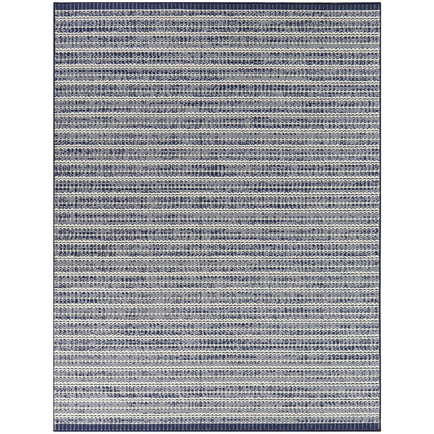 Tapis d'intérieur/extérieur à rayures transitionnelles Connell