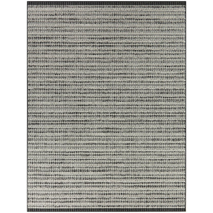 Tapis d'intérieur/extérieur à rayures transitionnelles Connell