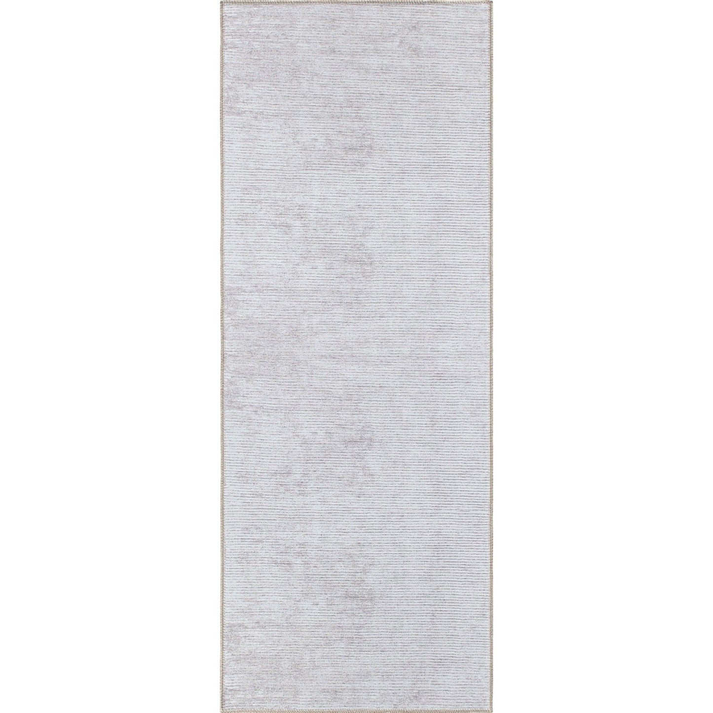 Tapis contemporain à rayures vieillies lavable en machine