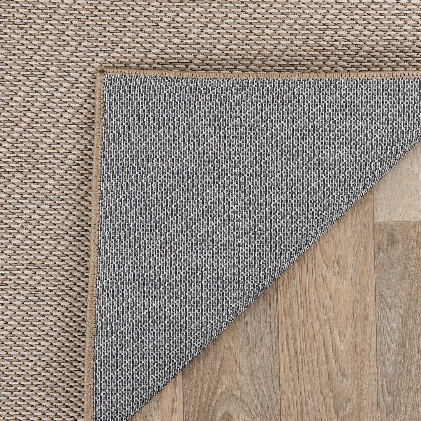 Tapis contemporain solide pour intérieur/extérieur