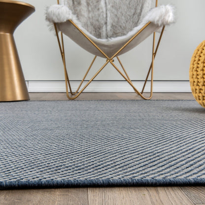 Tapis contemporain solide pour intérieur/extérieur