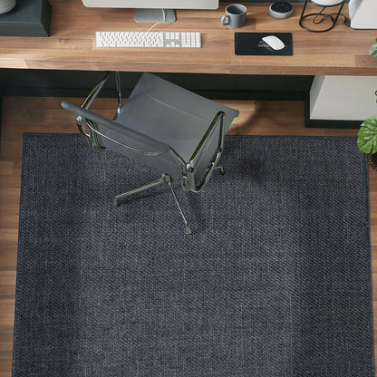 Tapis contemporain solide pour intérieur/extérieur