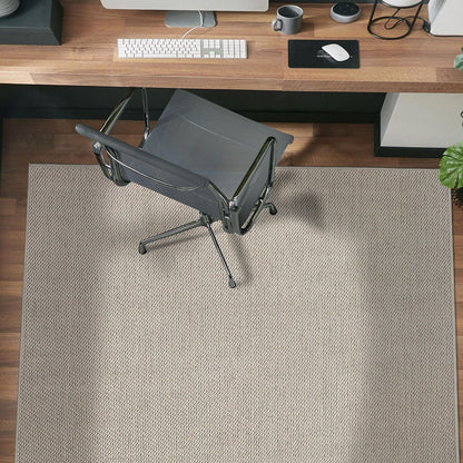 Tapis contemporain solide pour intérieur/extérieur