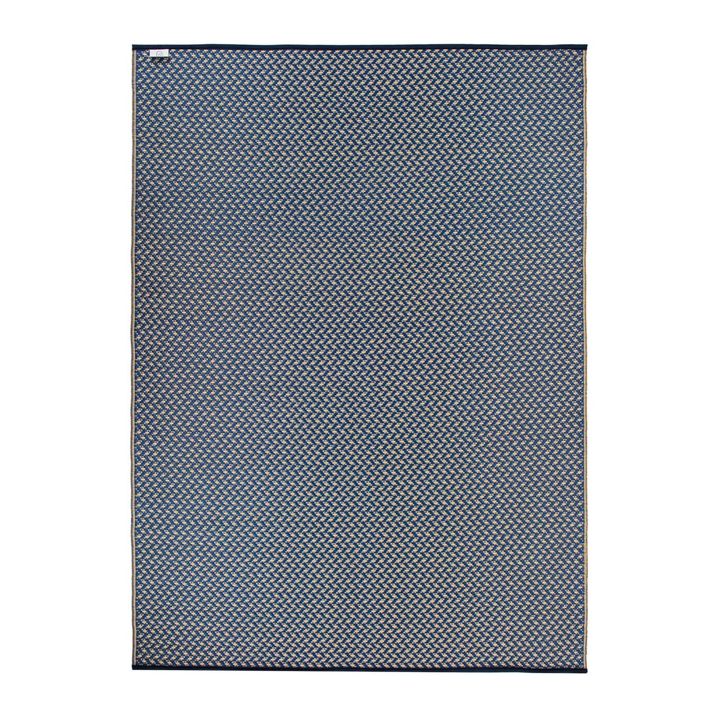 Tapis d'extérieur réversibles en plastique solide et contemporain