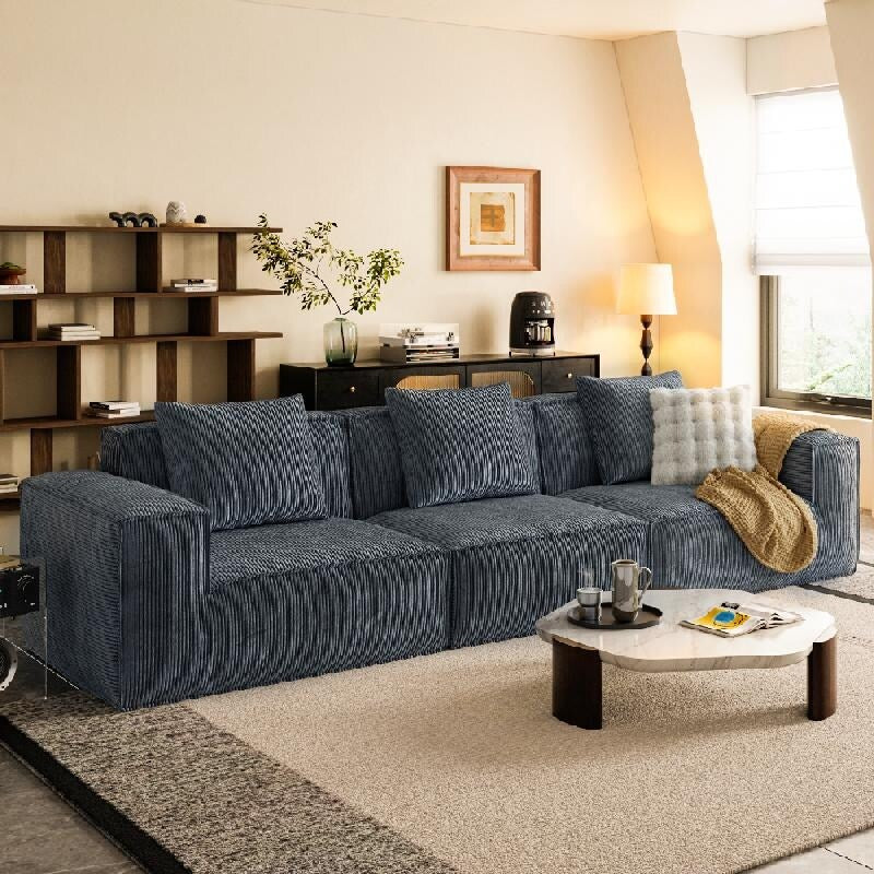 Convertible Tofu Block Sofa Floor Sofa Bed