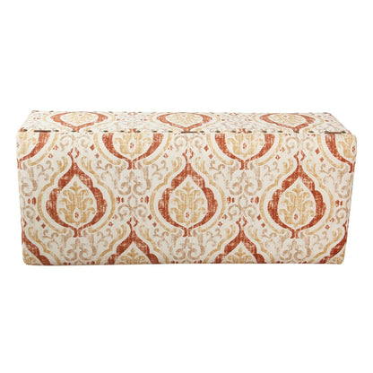 Copper Grove Muscari Upholstered Storage Bench with Nailhead Trim