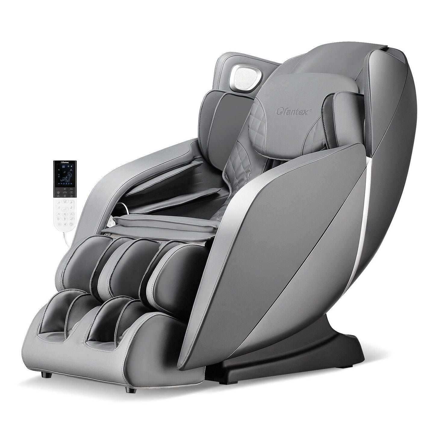 Costway Full Body Massage Chair with Voice Control Heat Foot Roller