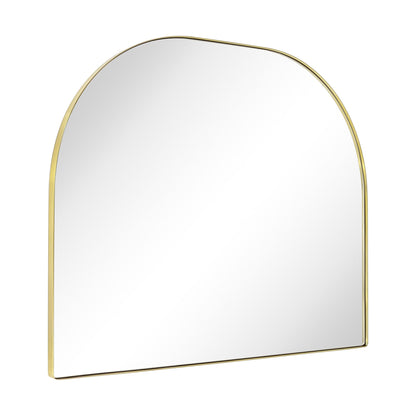 Grand miroir arqué TEHOME Dezerae pour manteau de cheminée, 40'' L x 32'' H