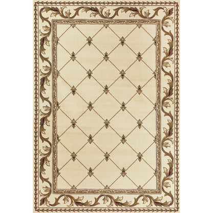 Domani Classics Victorian Bordered Trellis Area Rug