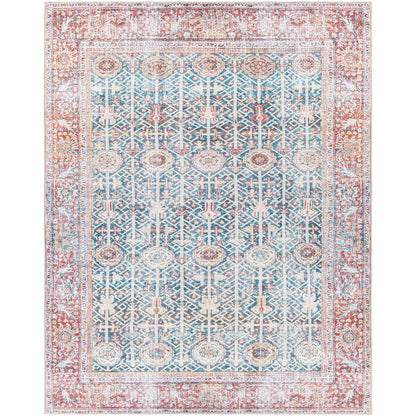 Tapis traditionnel vintage lavable en machine Domitian de Artistic Weavers