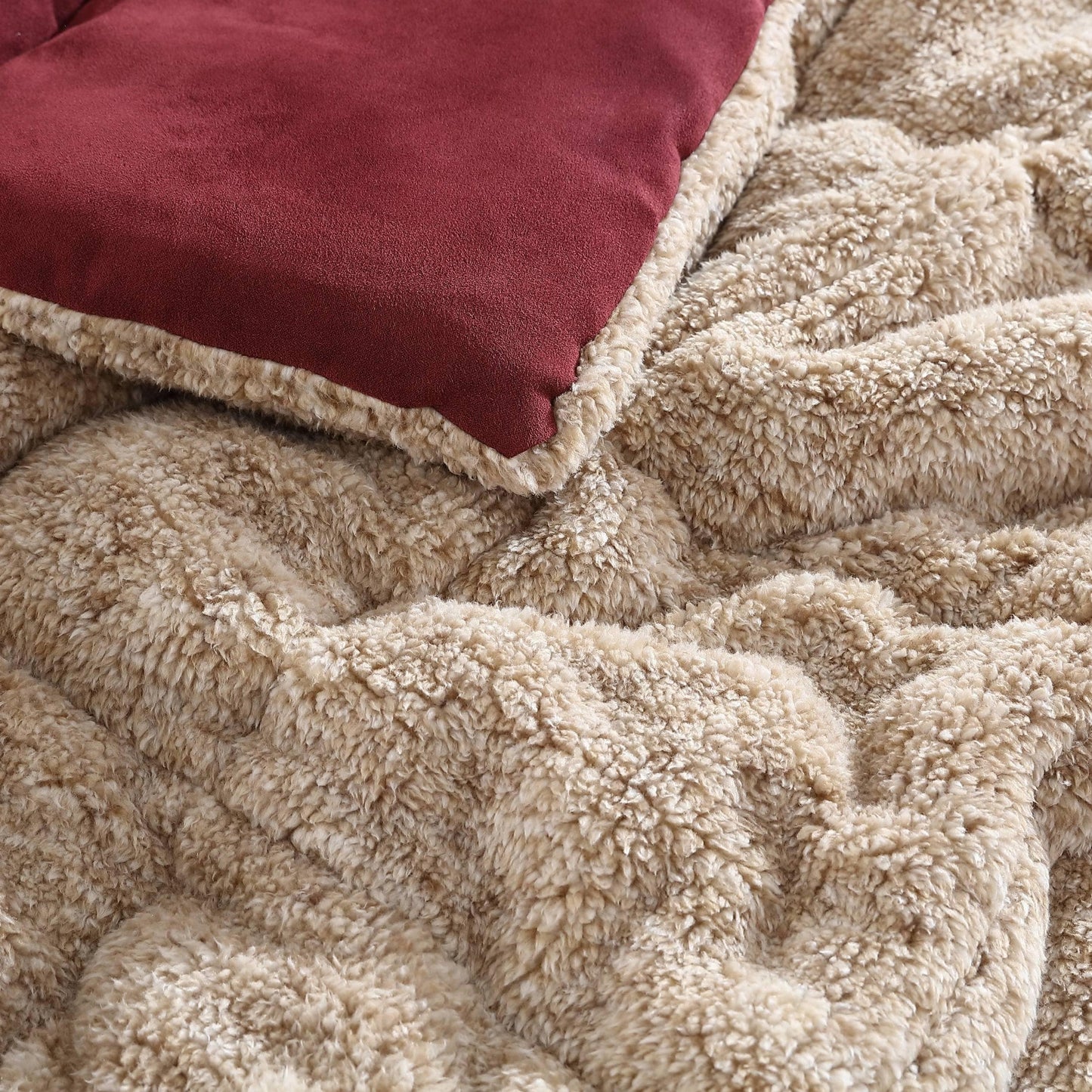 Ensemble couette et taie d'oreiller texturés en faux suède Eddie Bauer Sherwood