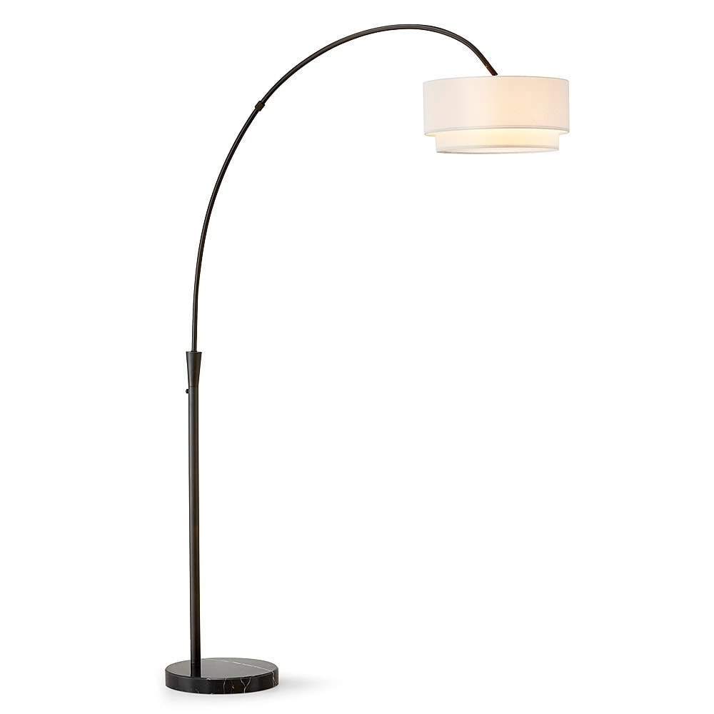 Lampadaire en arche Carson Carrington Flam de 81 pouces