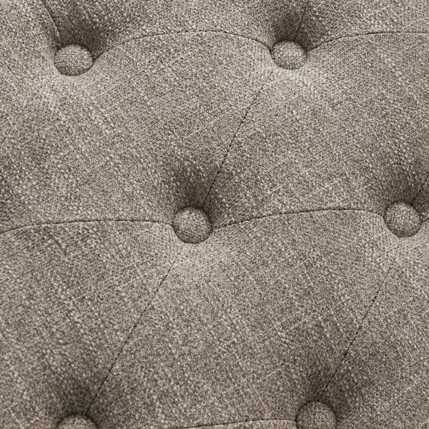 Banc à chaussures d'entrée, banc de rangement en tissu et bois massif, banc rembourré de 43 pouces pour salon et chambres