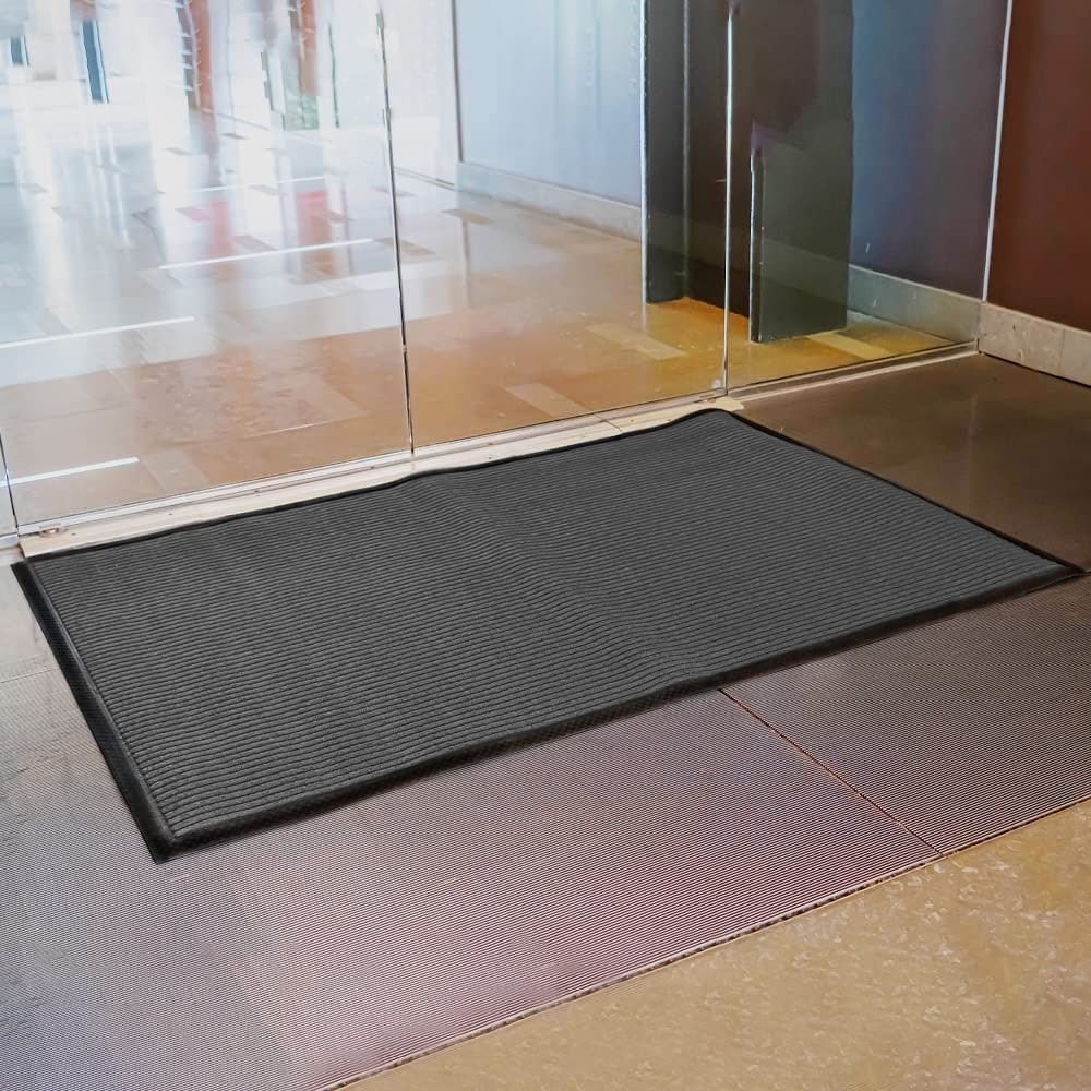 Envelor Door Mat Indoor Outdoor Low Profile Commercial Entryway Rug