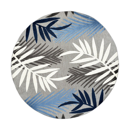 Tapis d'intérieur/extérieur en feuilles de palmier Evora