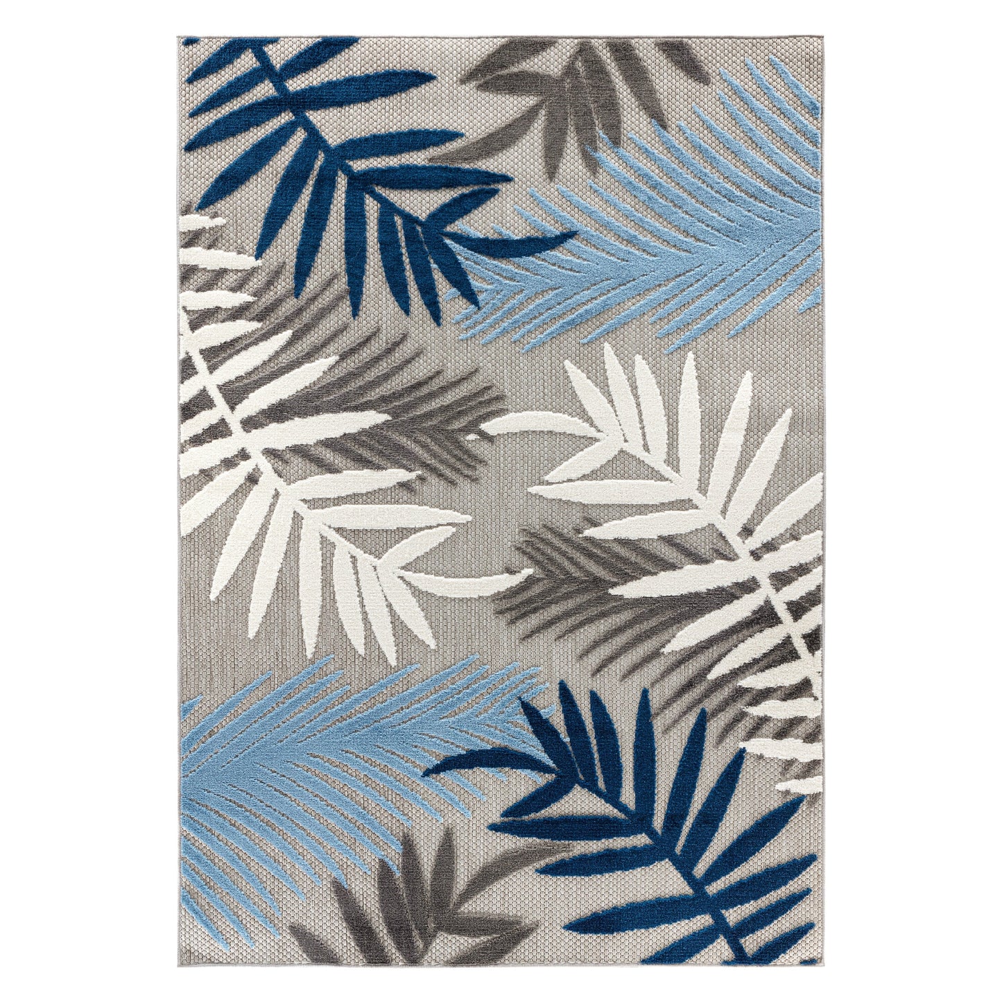 Tapis d'intérieur/extérieur en feuilles de palmier Evora