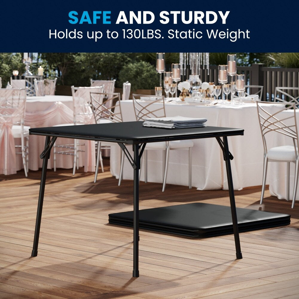 Foldable Vinyl Card Table