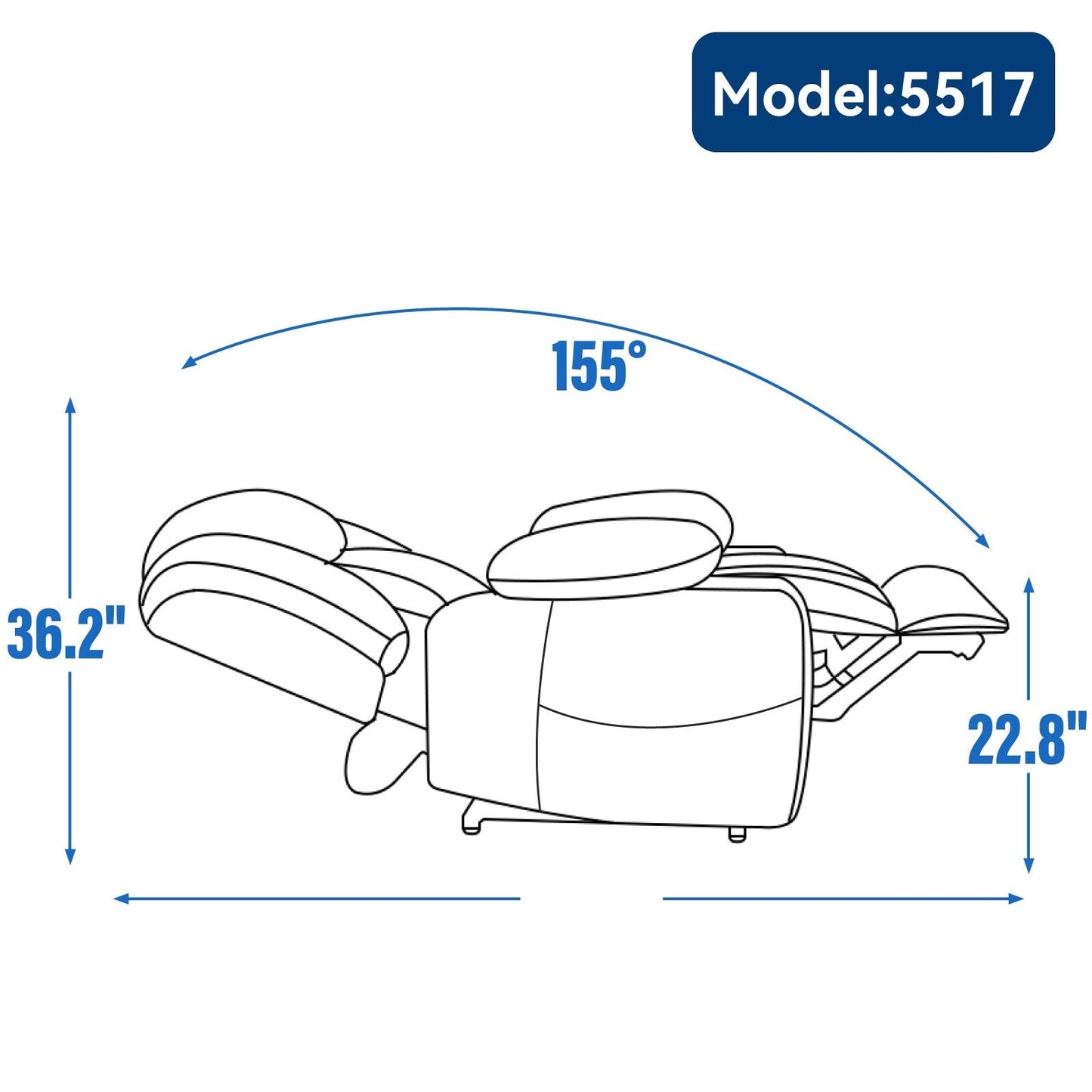 Grey Chenille Power Lift Recliner with Massage, Lumbar Heating, USB & Type-C Ports, and Stainless Steel Drink Holders