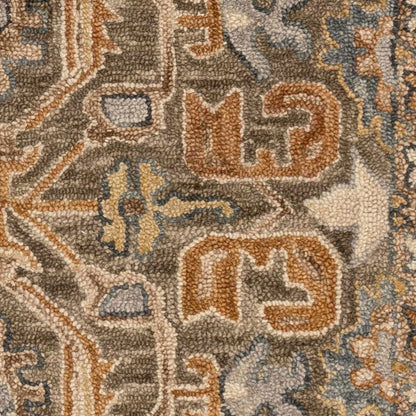 Tapis persan en laine crocheté à la main Alexander Home Madaline