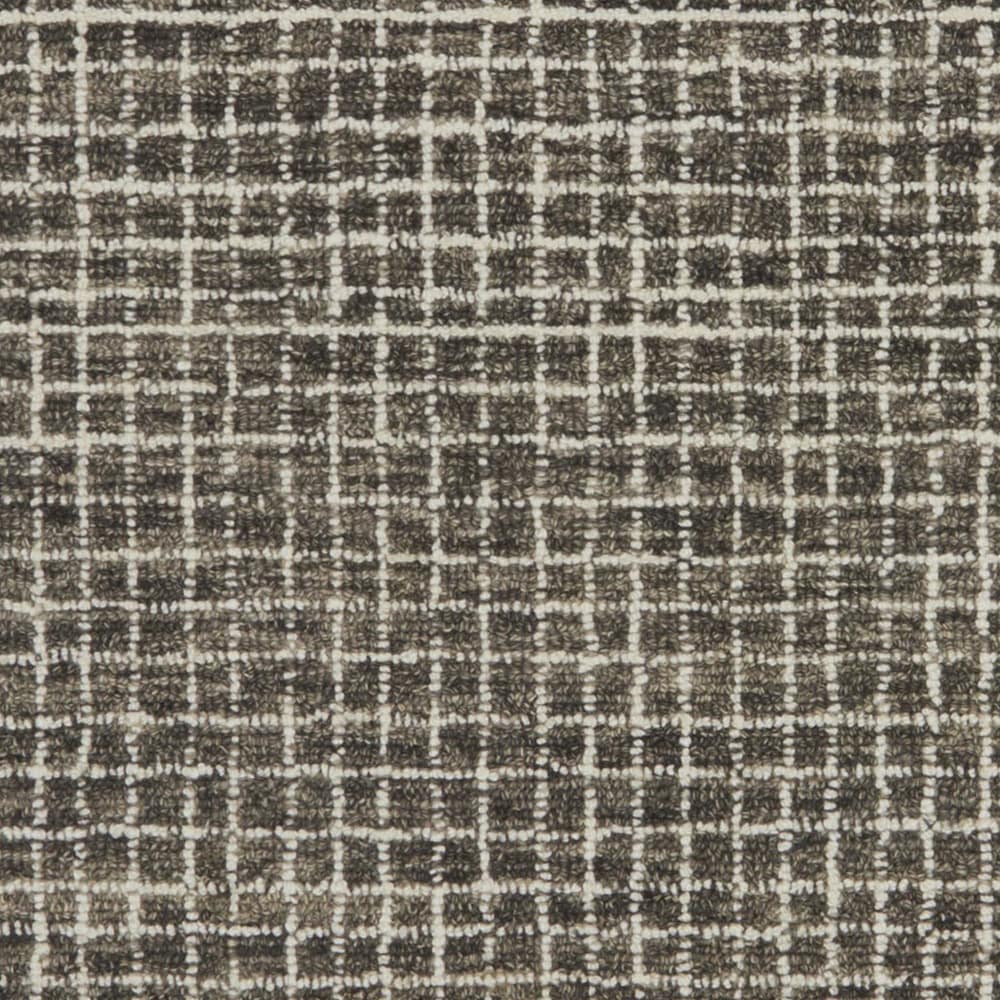 Tapis en laine crocheté à la main Alexander Home Mosaic Farmhouse