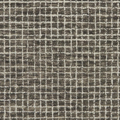 Tapis en laine crocheté à la main Alexander Home Mosaic Farmhouse