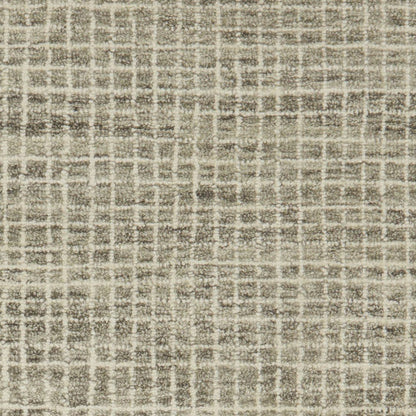 Tapis en laine crocheté à la main Alexander Home Mosaic Farmhouse