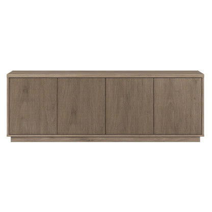 Meuble TV rectangulaire Hanson pour téléviseurs jusqu'à 75