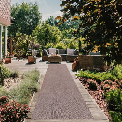 Tapis de couloir intérieur/extérieur de haute qualité, sur mesure, avec support en PVC antidérapant, 36'' de large x votre choix de longueur