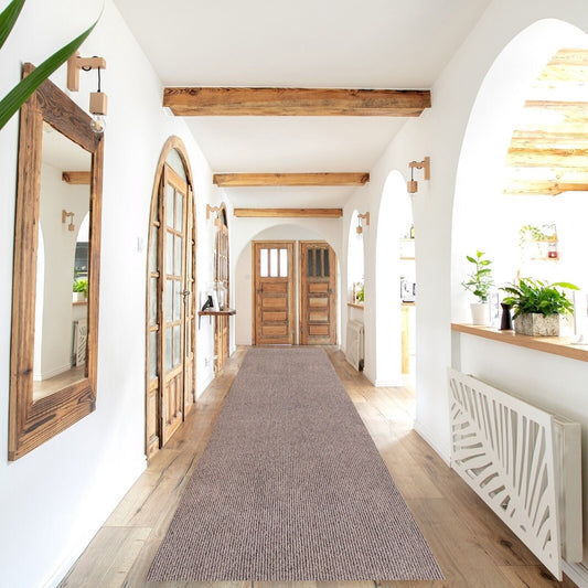 Tapis de couloir intérieur/extérieur de haute qualité, sur mesure, avec support en PVC antidérapant, 36'' de large x votre choix de longueur