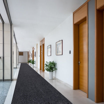 Tapis de couloir intérieur/extérieur de haute qualité, sur mesure, avec support en PVC antidérapant, 36'' de large x votre choix de longueur