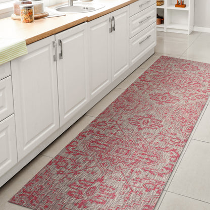 Tapis d'intérieur/extérieur JONATHAN Y Charleston Medallion