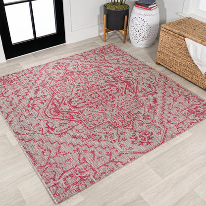 Tapis d'intérieur/extérieur JONATHAN Y Charleston Medallion