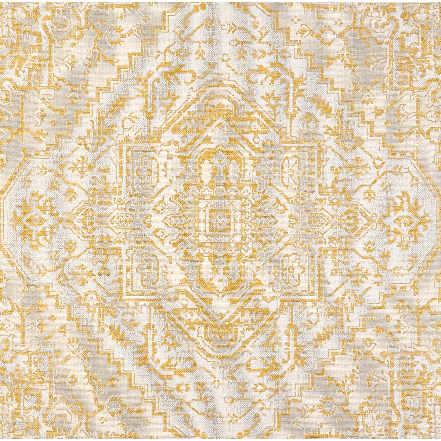 Tapis d'intérieur/extérieur JONATHAN Y Charleston Medallion