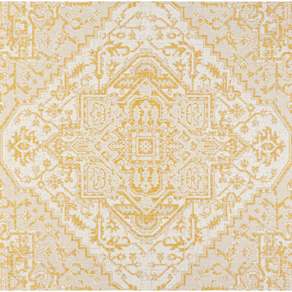 Tapis d'intérieur/extérieur JONATHAN Y Charleston Medallion