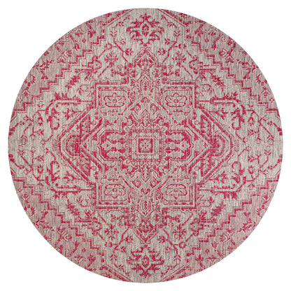 Tapis d'intérieur/extérieur JONATHAN Y Charleston Medallion
