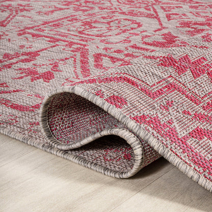 Tapis d'intérieur/extérieur JONATHAN Y Charleston Medallion