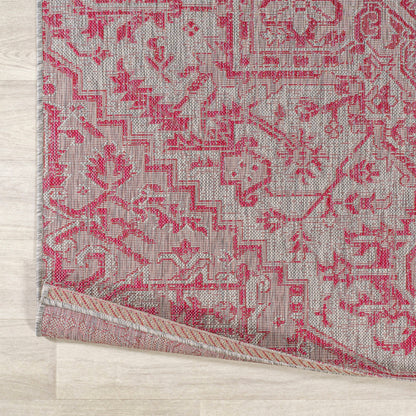 Tapis d'intérieur/extérieur JONATHAN Y Charleston Medallion