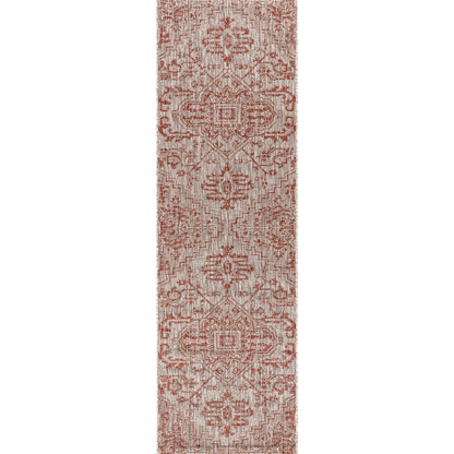 Tapis d'intérieur/extérieur JONATHAN Y Charleston Medallion