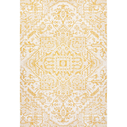Tapis d'intérieur/extérieur JONATHAN Y Charleston Medallion