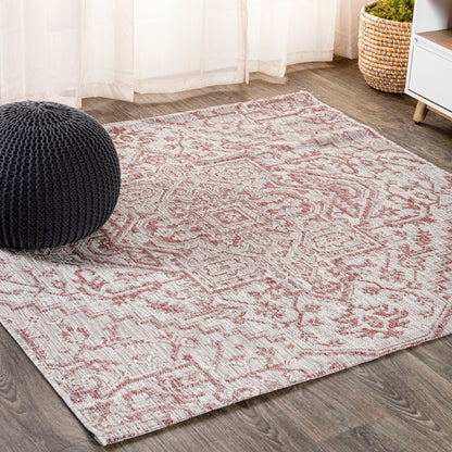 Tapis d'intérieur/extérieur JONATHAN Y Charleston Medallion
