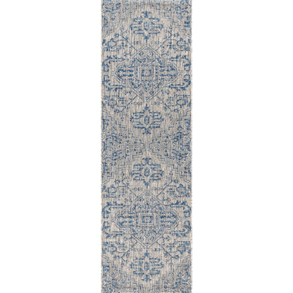 Tapis d'intérieur/extérieur JONATHAN Y Charleston Medallion