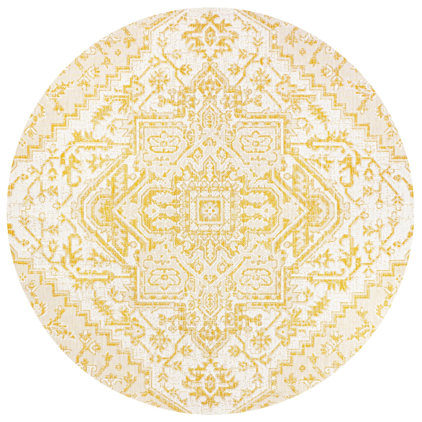 Tapis d'intérieur/extérieur JONATHAN Y Charleston Medallion