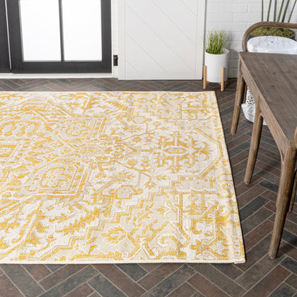 Tapis d'intérieur/extérieur JONATHAN Y Charleston Medallion