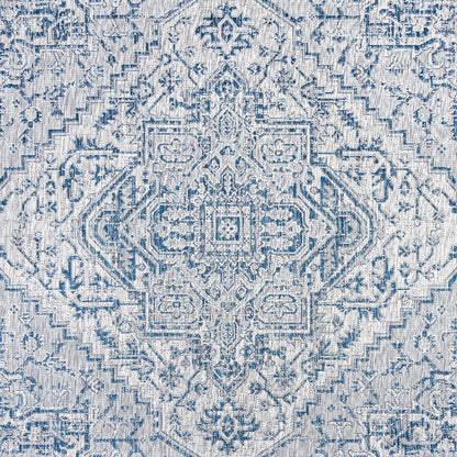 Tapis d'intérieur/extérieur JONATHAN Y Charleston Medallion