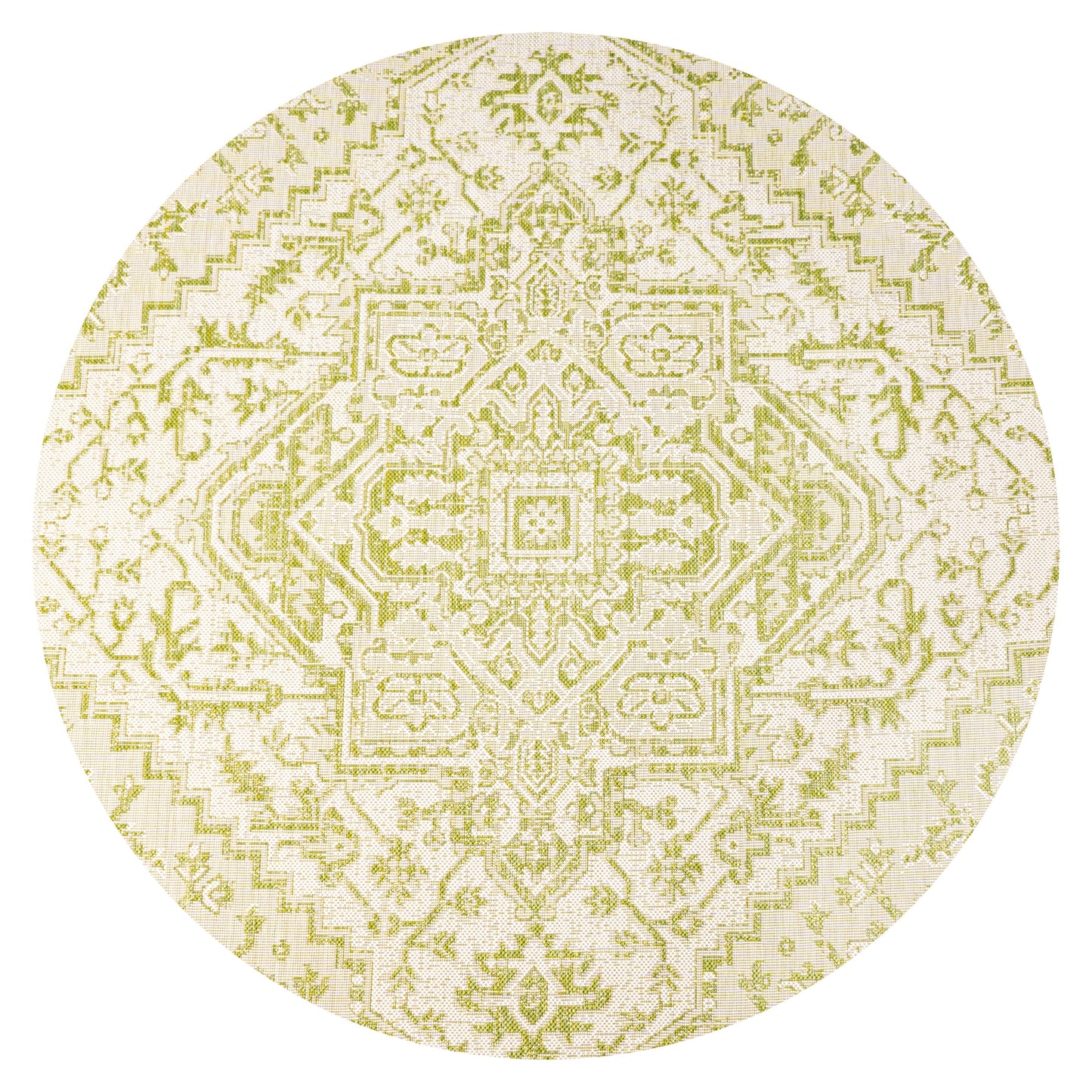 Tapis d'intérieur/extérieur JONATHAN Y Charleston Medallion